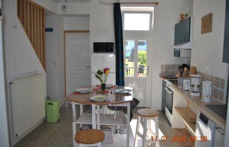 Logement lumineux avec son grand jardin clos. Meublé n°H193 Rinxent - Pas-de-Calais - Logement lumineux avec son grand jardin clos.